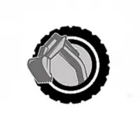 Icône transport travaux publics en benne TP pour terre, gravats et matériaux vrac